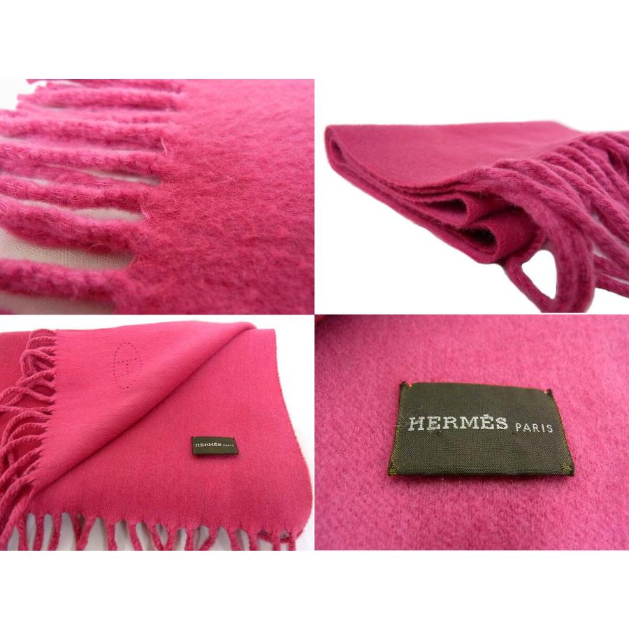 HERMES（エルメス） エヴリン パンチングH カシミヤ マフラー ストール