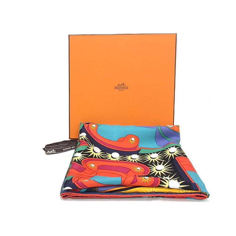 HERMES（エルメス） スカーフ カレ90 シルク レディース マルチカラー