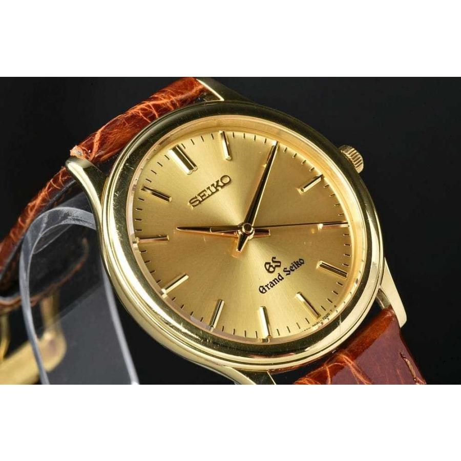 Grand Seiko セイコー GS グランドセイコー SBGS008 メンズ K18YG/革