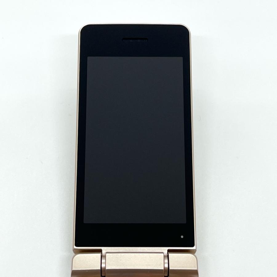 SHARP（シャープ） 【美品】シャープ かんたん携帯11 A207SH ゴールド