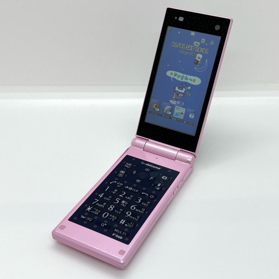 富士通（FUJITSU） docomo STYLE series F-06D Girls ハッピーピンク