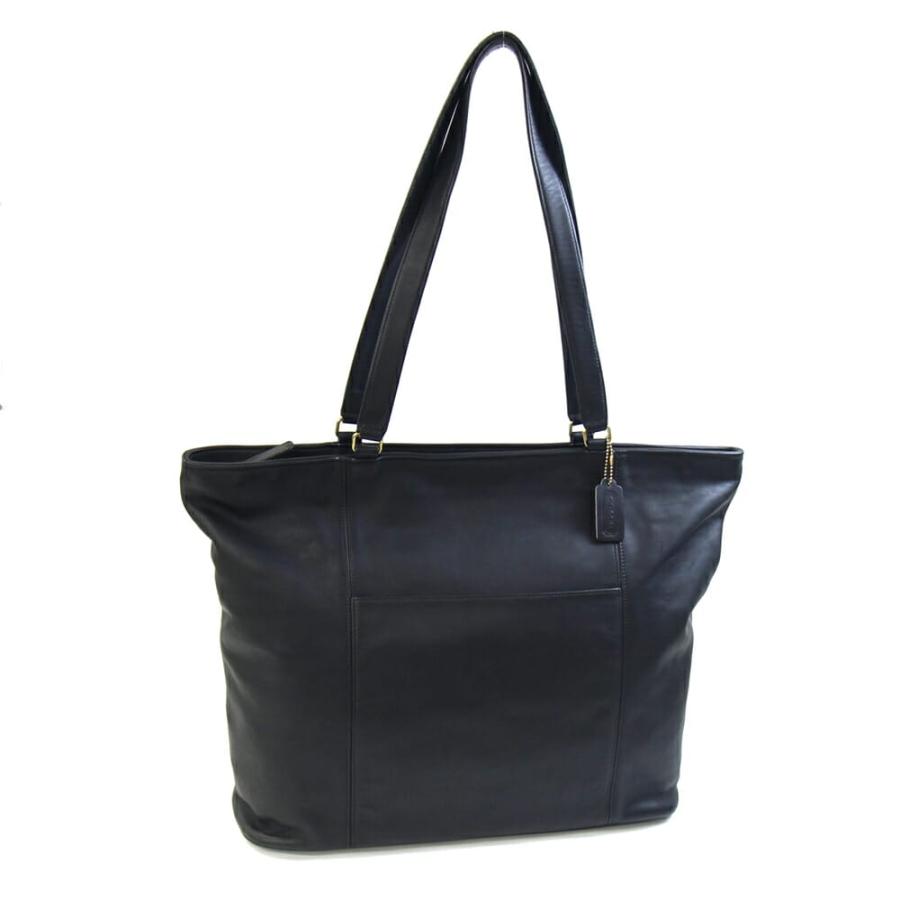 COACH（コーチ） トートバッグ 4019 ブラック レザー 中古 ショルダー