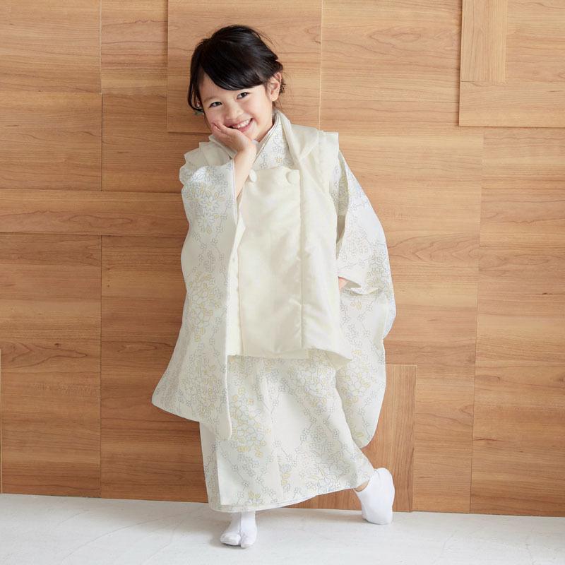 七五三 着物レンタル 3歳 753 komachi kids ブランド着物 女の子 フル