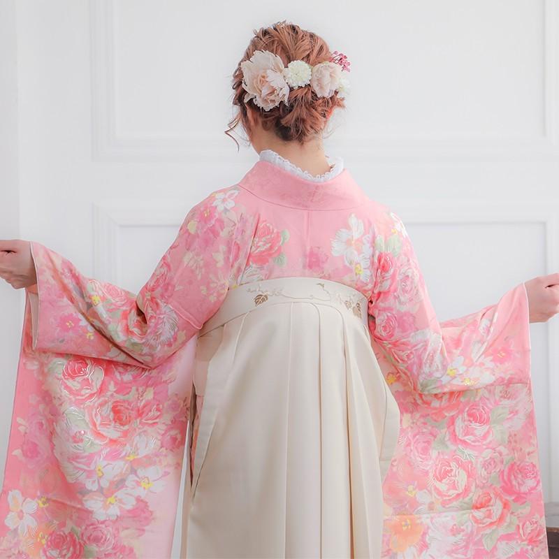 定価30800円セール開催中！卒業式 袴セット LIZ LISA ピンク 薔薇尽し