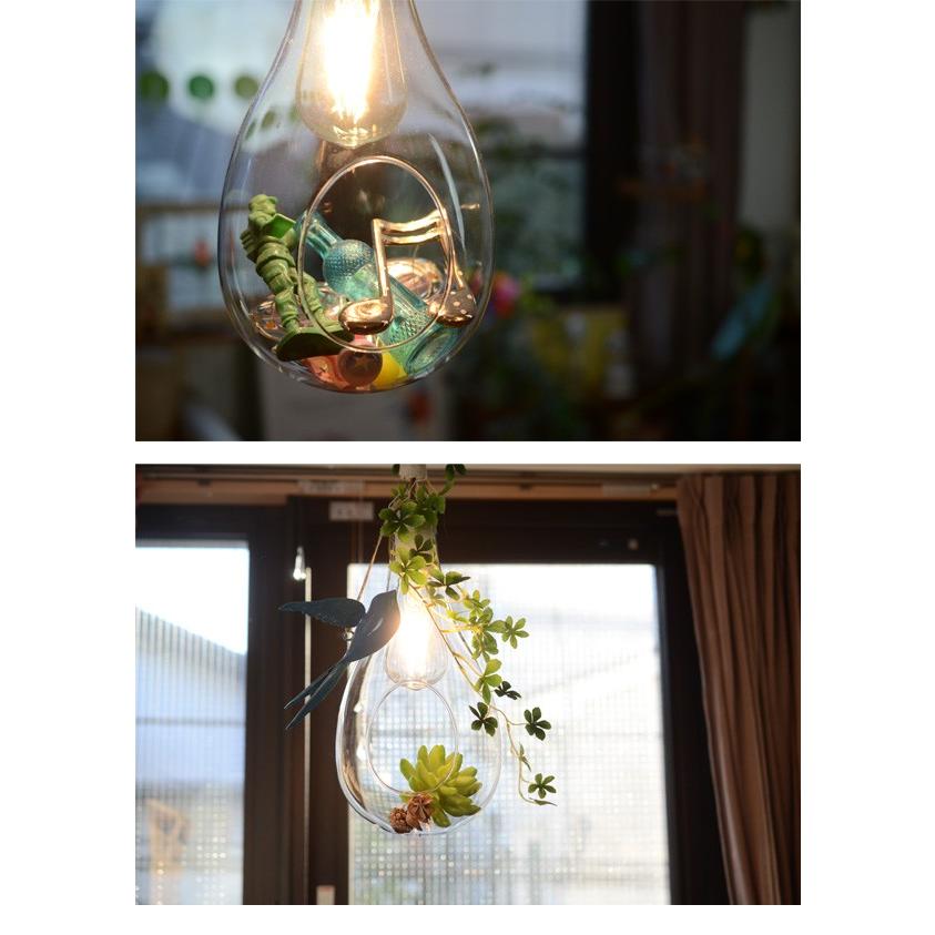 スワン電器 ペンダントライト 照明 おしゃれ ガラス LED 1灯