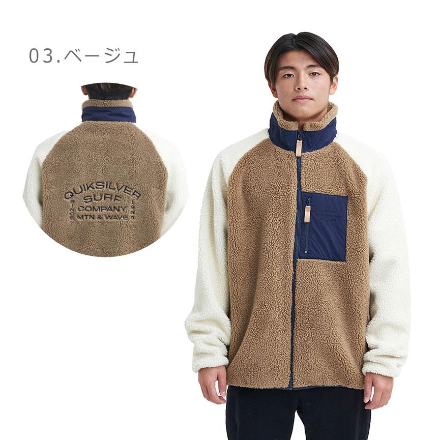Quiksilver（クイックシルバー） フリースジャケット メンズ ボア