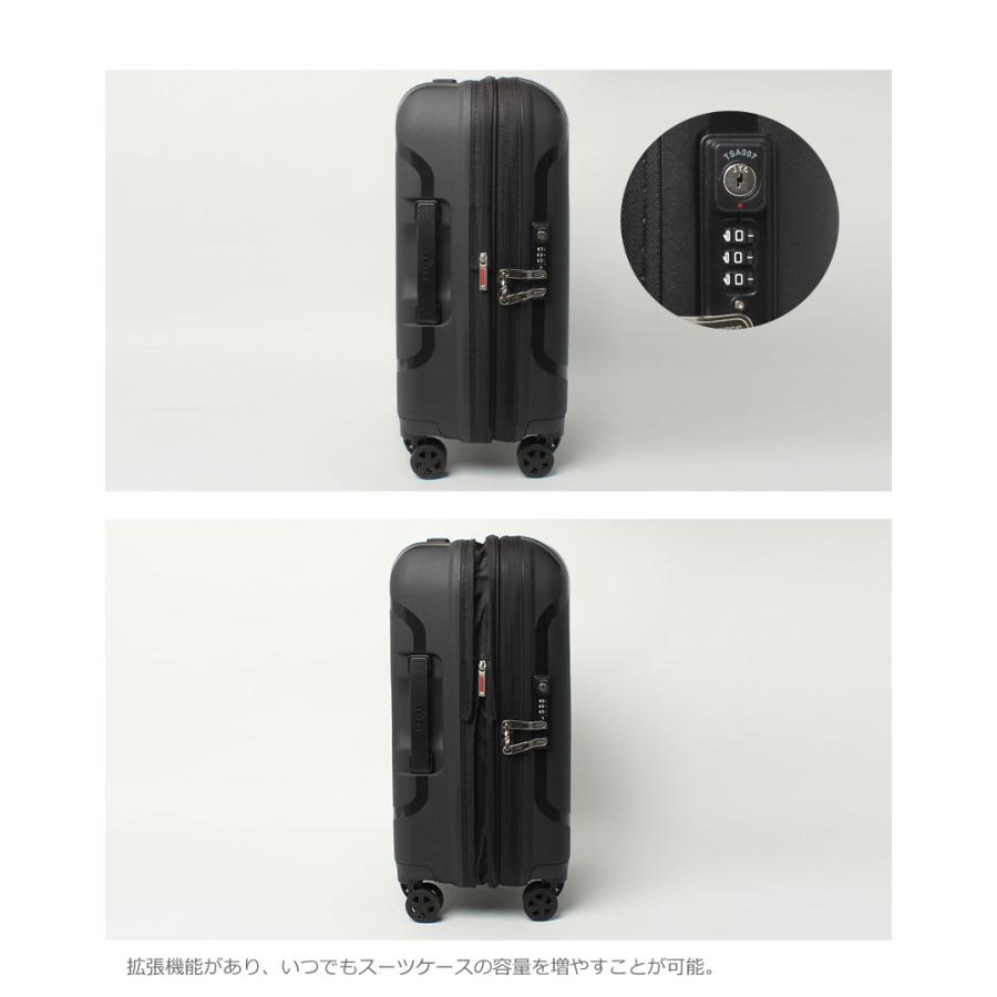 デルセー スーツケース メンズ レディース DELSEY 003845801 ブラック