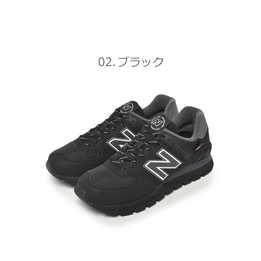 New Balance（ニューバランス） 574 黒 スニーカー メンズ ML574 NEW
