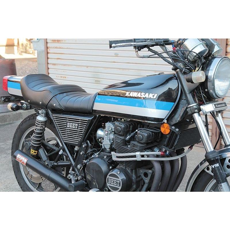 481】Z400FX タックロールシート ブラック リベット付 : CHERRYヤフー