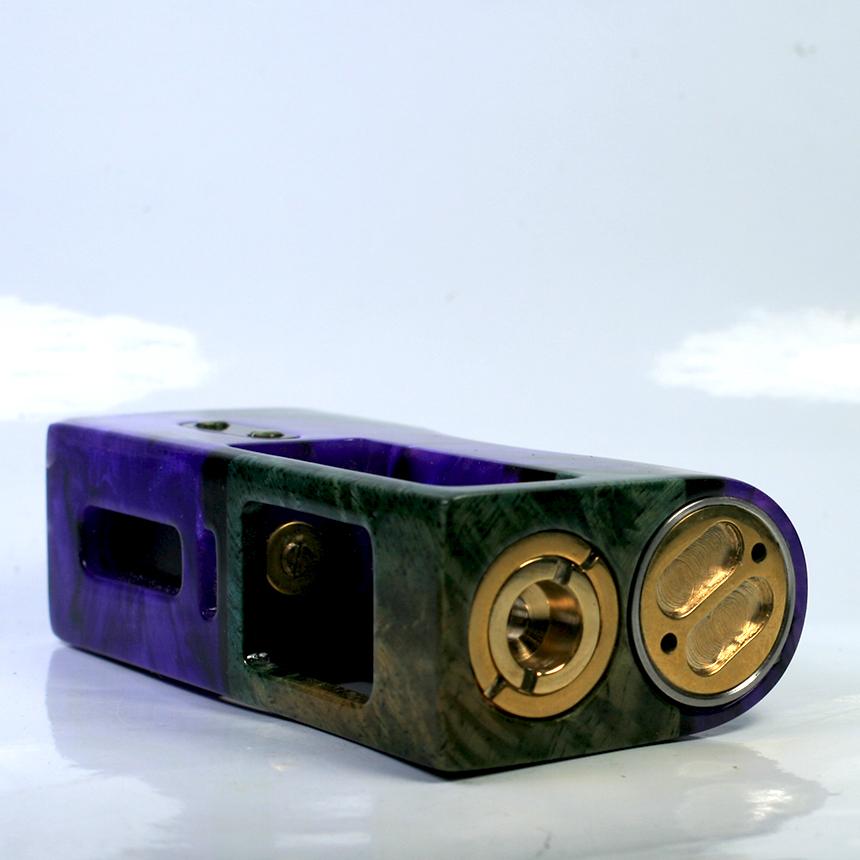 FAIRUS custom mod stabilized wood Boro MOD DNA60 -A : 電子タバコ