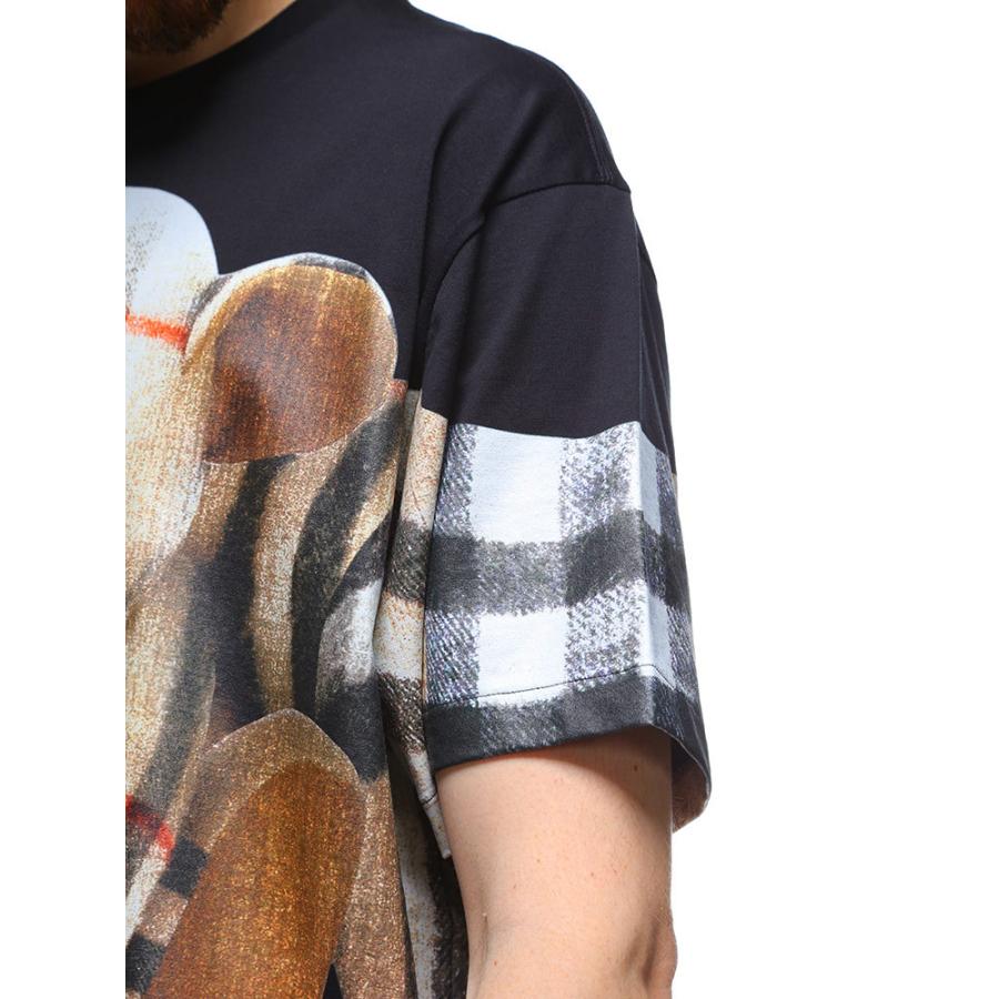 BURBERRY（バーバリー） メンズ Tシャツ 半袖 チェックベア 熊