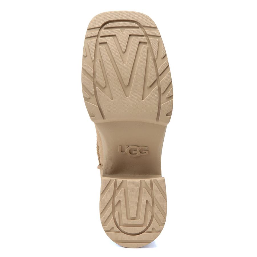 UGG（アグ） ショートブーツ 靴 レディース ニットゴア ロゴ 厚底 盛