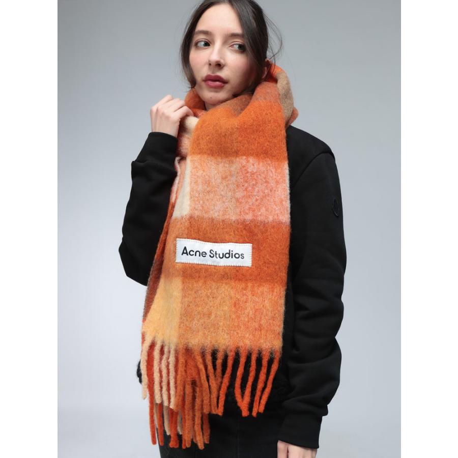 Acne Studios（アクネ ストゥディオズ） マフラー レディース ロゴ