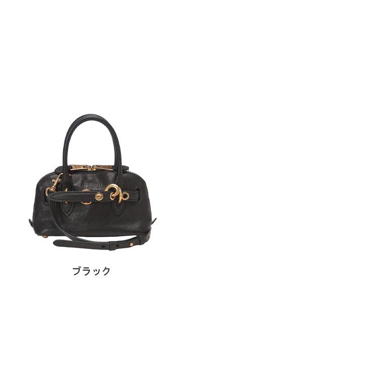 miu miu（ミュウミュウ） アバンチュール ミニ ナッパレザー バッグ