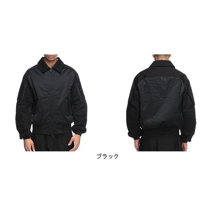 Y-3 ワイスリー ブルゾン メンズ ユーティリティー ツイル 切り替え
