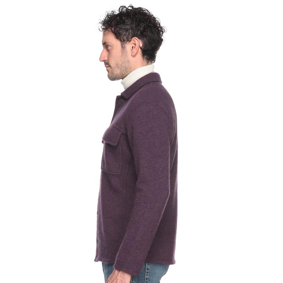LARDINI（ラルディーニ） ウールブレンド フラップポケット ニット