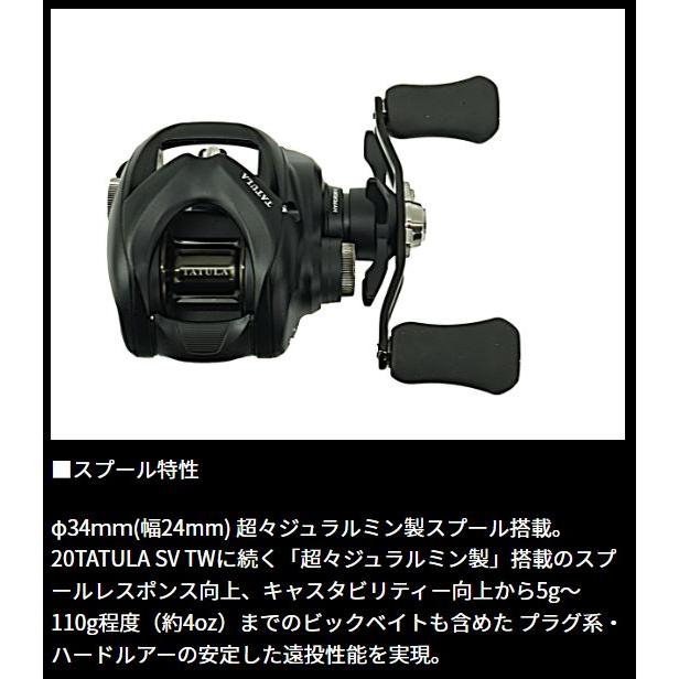 DAIWA（ダイワ） 24タトゥーラ TW 100XH : つり具の銭屋 - 通販