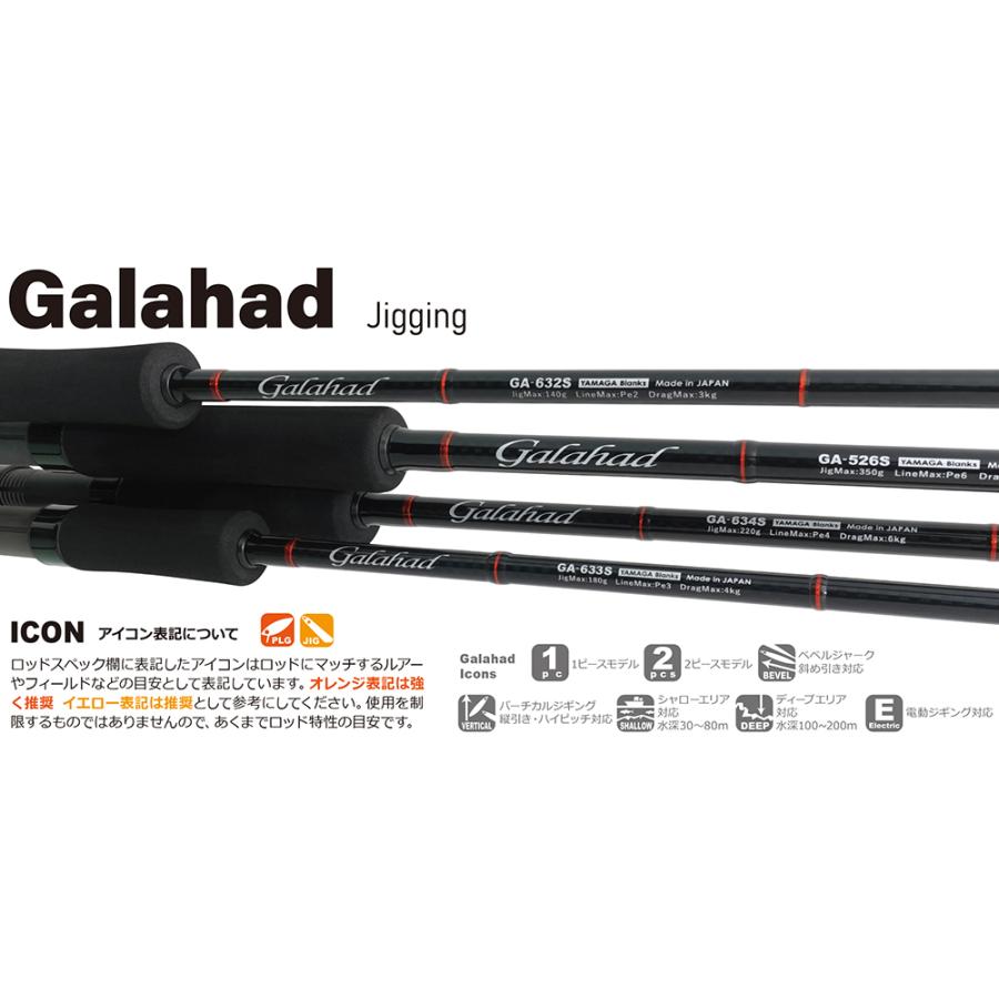 YAMAGA Blanks ヤマガブランクス ギャラハド 624B Bait Model : ルアー
