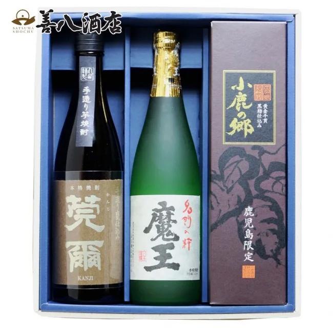 魔王 春 ギフト 芋焼酎 魔王セット 莞爾 小鹿の郷 各25度 各720ml 飲み