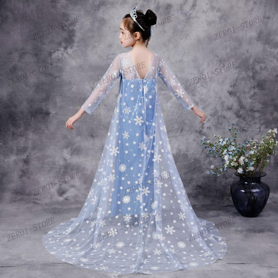 エルサドレス アナと雪の女王2 一部即納！プリンセスドレス 子供