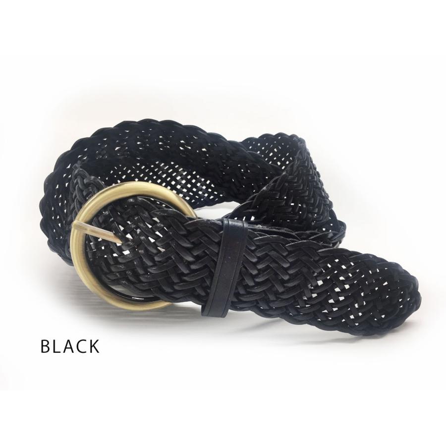 adia ベルト レディース メッシュベルト 太ベルト 女性 おしゃれ 革 皮