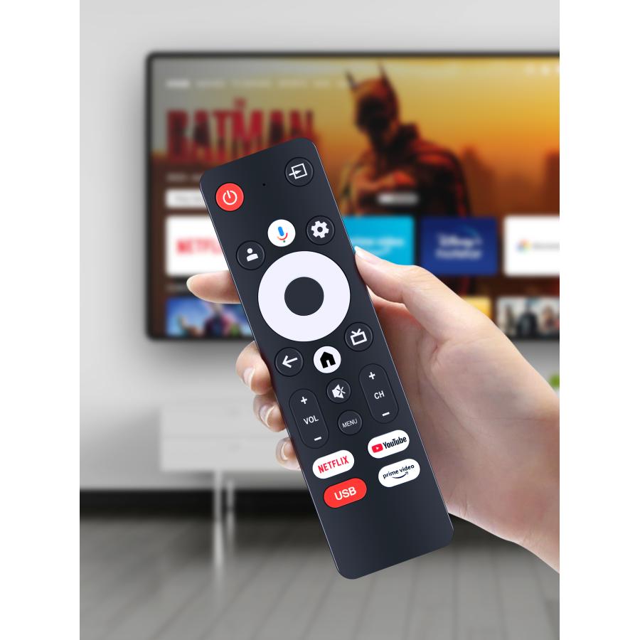 AVTVA YAMAZEN 用の テレビリモコン Google TV 音声検索対応 QRH