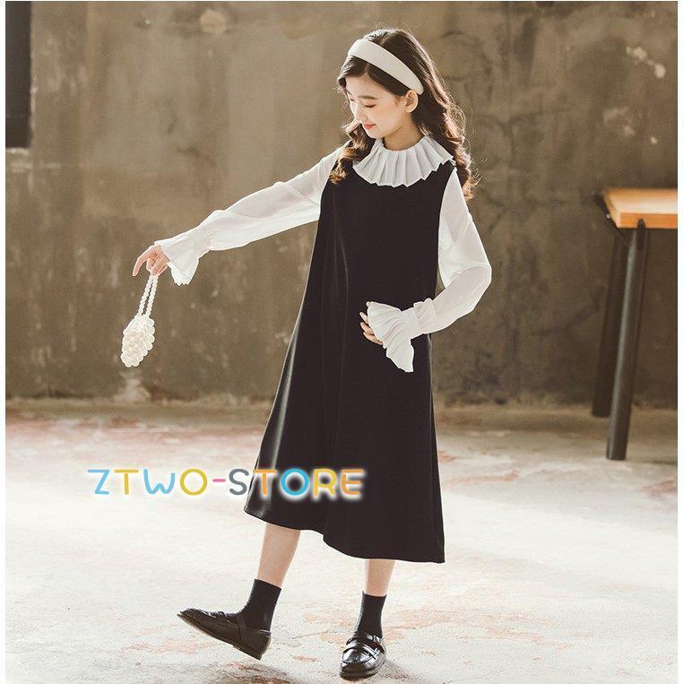 卒業式 ワンピース 女の子 スーツ 黒 白 ドレス ピアノ発表会 ブラック