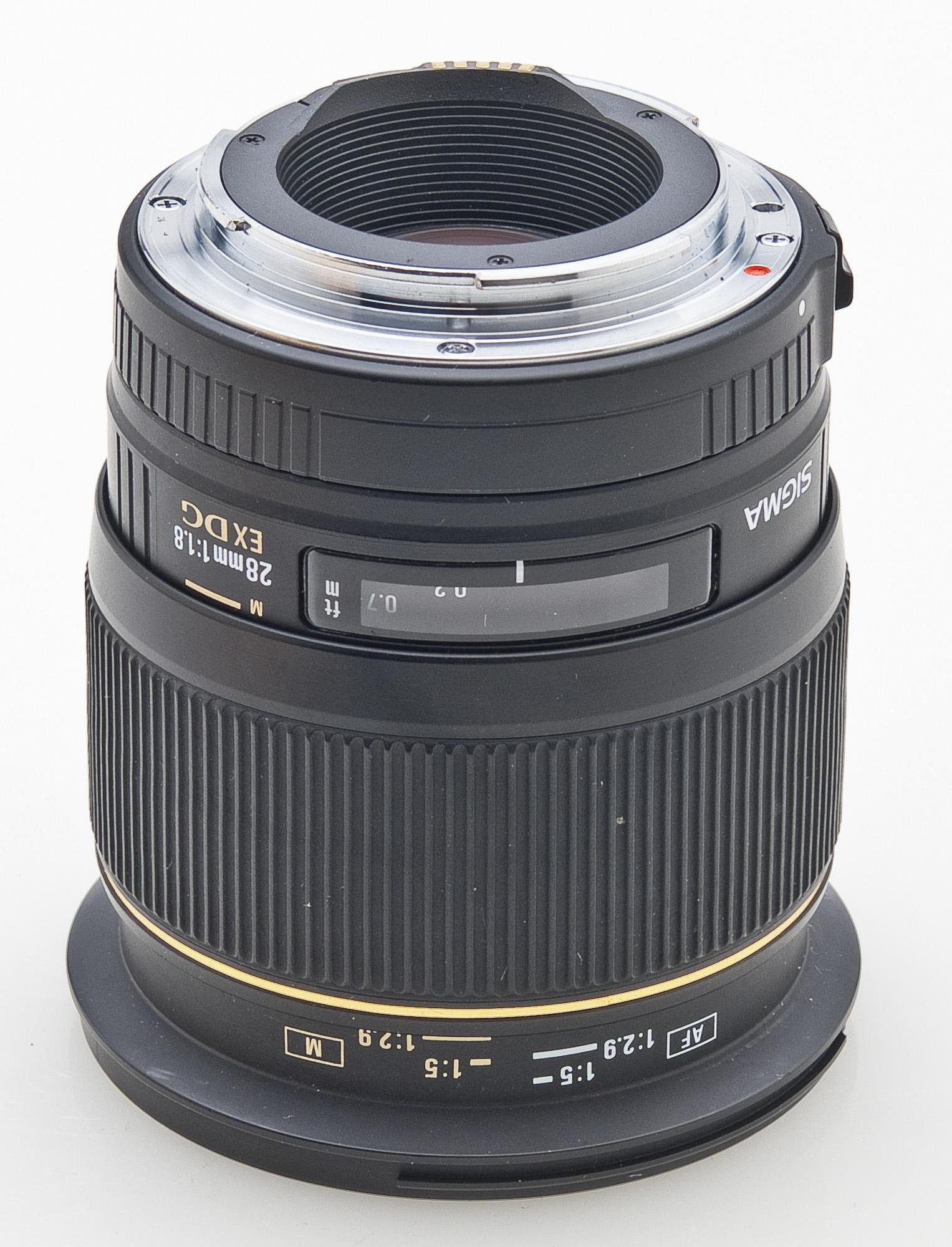 SIGMA シグマ 28mm F1.8 EX DG ASPHERICAL MACRO ペンタックス用 交換
