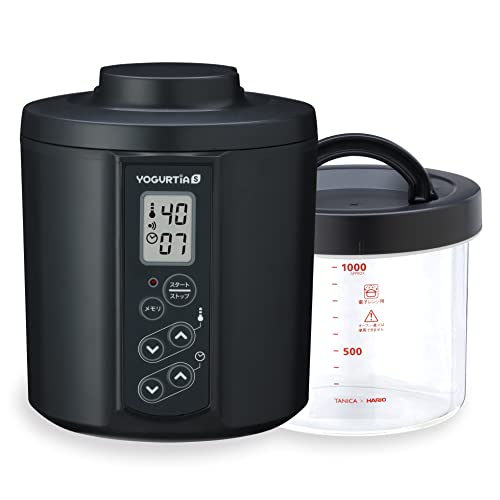 タニカ電器 ヨーグルティアS ガラスセット YS-02GW （ホワイト