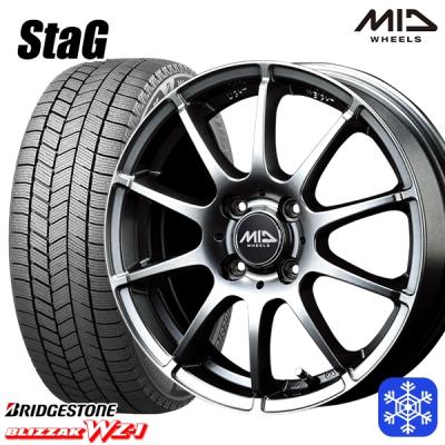 155 65r13 ホイールセット（ブリザック）のおすすめ人気商品一覧 通販