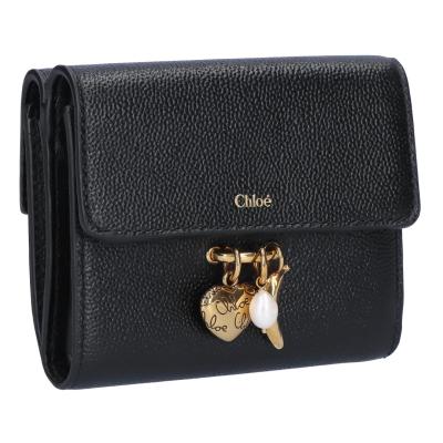 Chloe レディース三つ折財布（色：ブラック系）｜財布｜ファッション