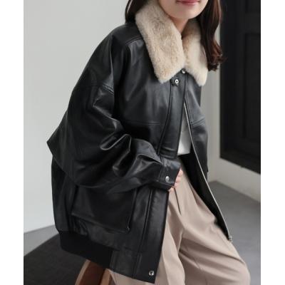 フェイクレザーブルゾンのおすすめ人気商品一覧 通販 - Yahoo!ショッピング