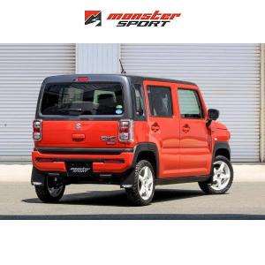 ハスラー MR52S/MR92S マッドフラップセット ブラック モンスター