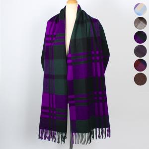 BURBERRY（バーバリー） カシミアマフラー（カシミヤ） GIANT CHK SFA