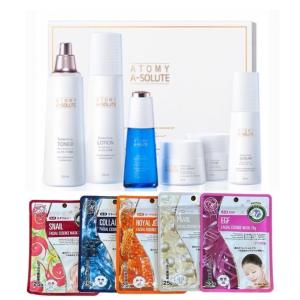 国内発送 2点セット アトミザフェイム ATOMY 化粧水 乳液 アイクリーム