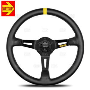 MOMO（モモ） 正規品 ステアリング MOD08.モデル08 ブラックレザー