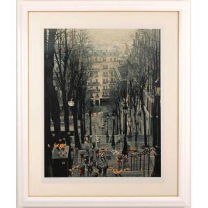 ヒロ・ヤマガタ 二人の星 インテリア 絵画 サンフランシスコ 風景画