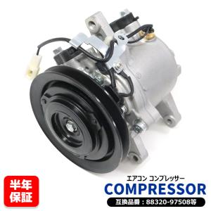 安心の6ヶ月保証 ダイハツ ムーヴ LA100S エアコンコンプレッサー AC