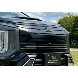 三菱（MITSUBISHI） (ZMT)ブラックアウトグリル(標準車用)「ミツビシ