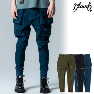 glamb（グラム） Knit Denim Cargo Pants / ニットデニムカーゴパンツ