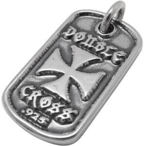 Travis Walker（トラヴィスワーカー） ダブルクロスシルバードッグタグ