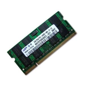 在宅勤務 メモリ増設☆ノートPC用メモリ SAMSUNG DDR2 800 PC2-6400S