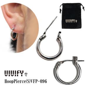 VIVIFY（ビビファイ） 送料無料 両耳用 HoopPierce Lサイズ シルバー