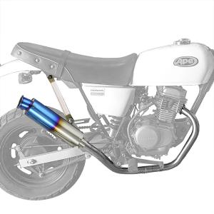 ホンダ（HONDA） エイプ 50/100 ステンレス マフラー カスタム