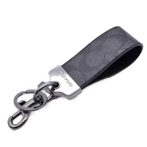 COACH（コーチ） タグ レザー ハングタグ チャーム キーホルダー