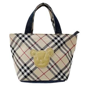 BURBERRY（バーバリー） ノバチェック トートバッグ キャンバス レザー