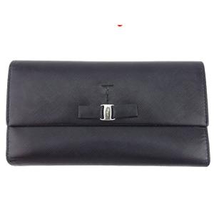 FERRAGAMO（フェラガモ） 財布 長財布 ガンチーニ レディース ラウンド