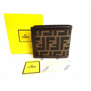 FENDI（フェンディ） 財布 レディース メンズ ブランド ズッカ 二