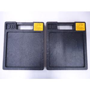 ジャッキベース・アウトリガーベース（敷板）（400x80t）2個セット