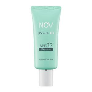NOV（ノブ） UVミルク EX （顔・からだ用日焼け止め乳液 / SPF32 PA+++